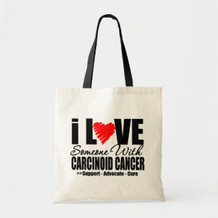 JAG ÄLSKAR någon med CARCINOID CANCERgåvor Tygkasse