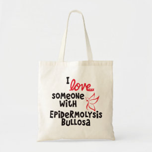 Jag älskar någon med den EpidermolysisBullosa Tygkasse