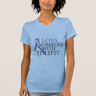 jag älskar någon med epilepsi t shirt