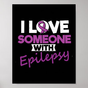 Jag älskar någon med epilepsidagen Anfall Warrior Poster
