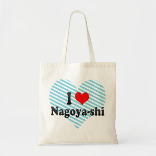 Jag älskar Nagoya-shi, Japan Tygkasse