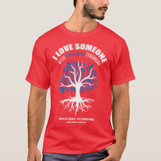 Jag älskar nån med Angelman Syndrome Angelman Awa T Shirt