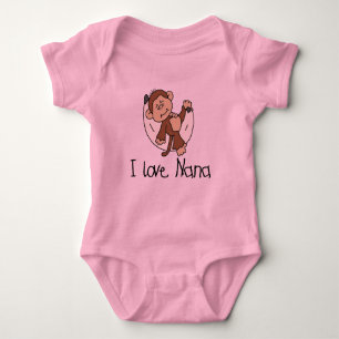 Jag älskar Nana T-tröja och gåvor T Shirt