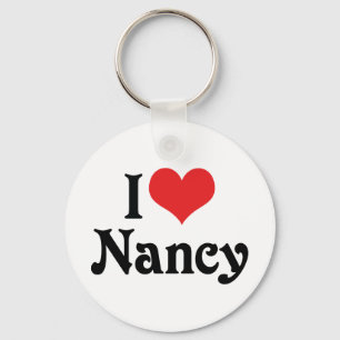 Jag älskar Nancy Nyckelring