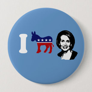 Jag älskar Nancy Pelosi 2 Knapp