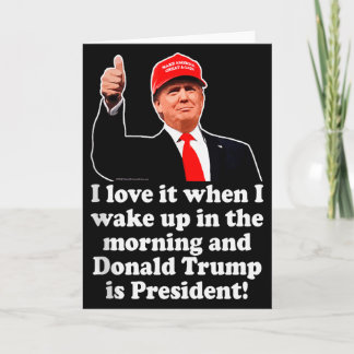 Jag älskar när Donald Trump är president 2024 47th Kort