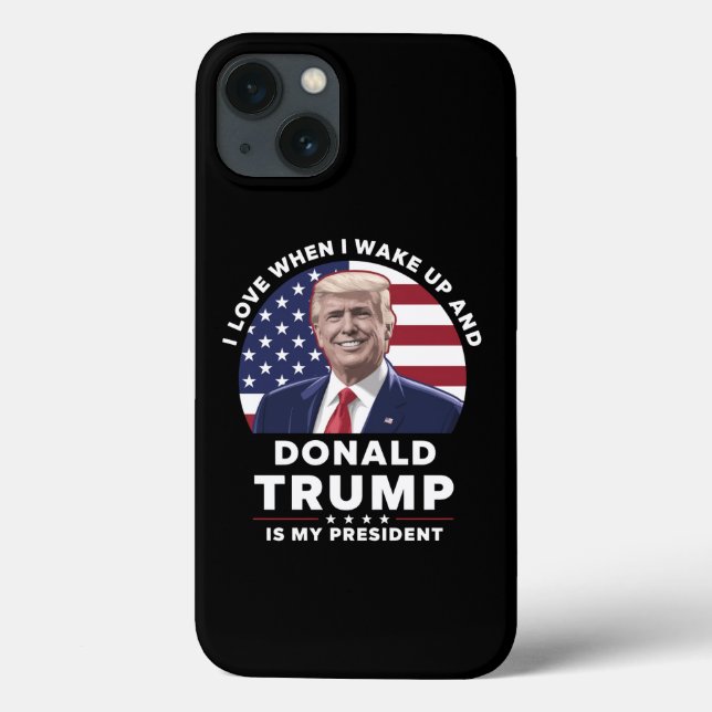 Jag älskar när jag vaknar och Donald Trump är min  (Baksida)