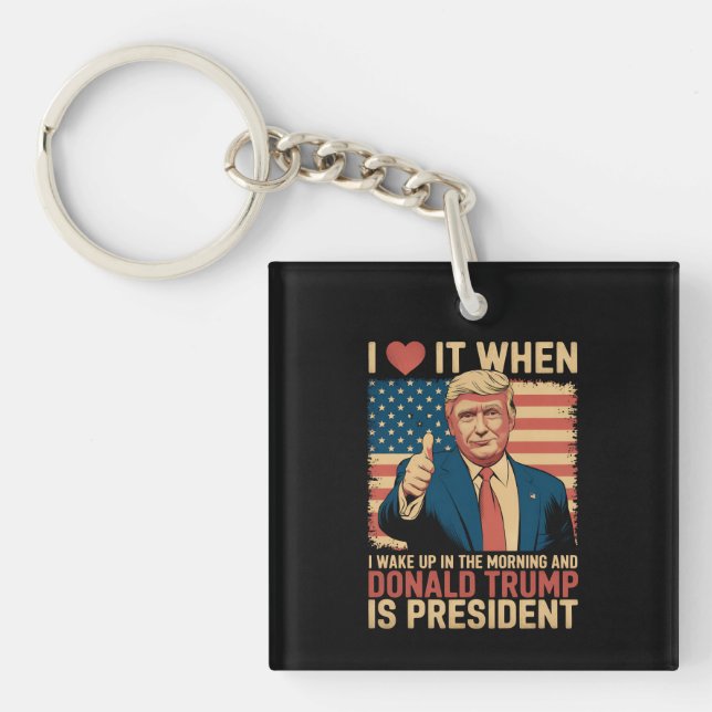 Jag älskar när jag vaknar och Trump är president (Framsidan)
