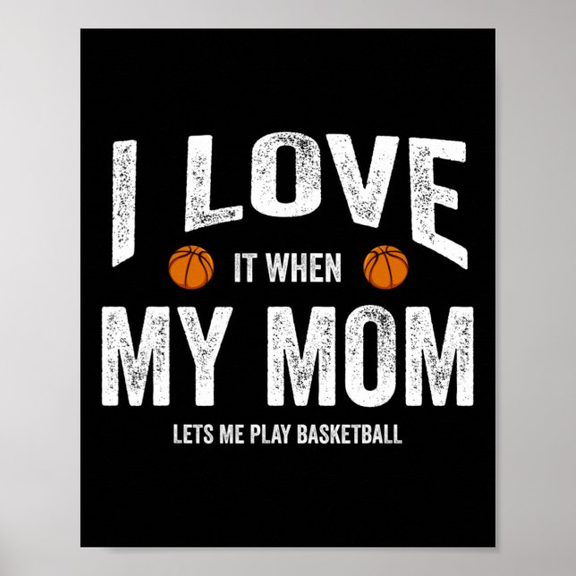 Jag älskar när min mamma låter mig spela Sketll Poster (Framsidan)