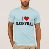Jag älskar Nashville T-Shirt
