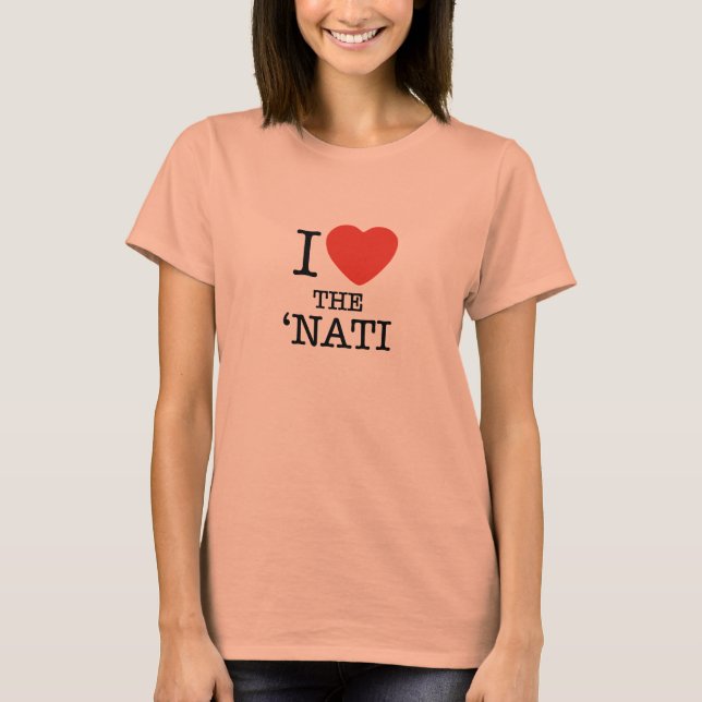 Jag älskar Nati Tee (Framsida)