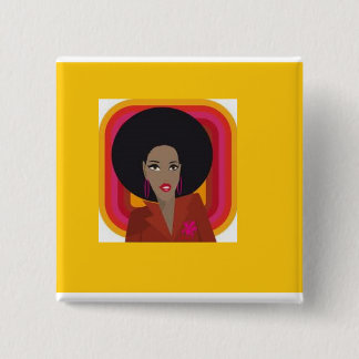 Jag älskar naturlig divastil knapp