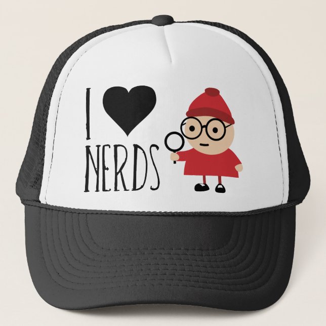 Jag älskar Nerds Keps (Framsida)