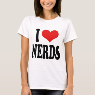 Jag älskar Nerds Tee Shirt