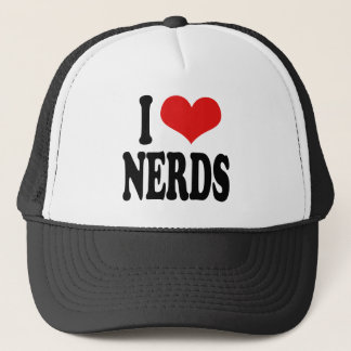 Jag älskar Nerds Truckerkeps