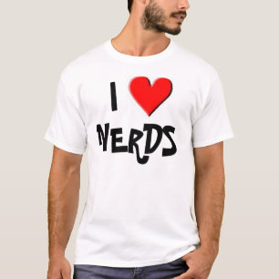 Jag älskar NerdsT-tröja T Shirt