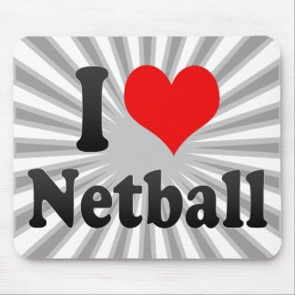 Jag älskar netballen musmatta
