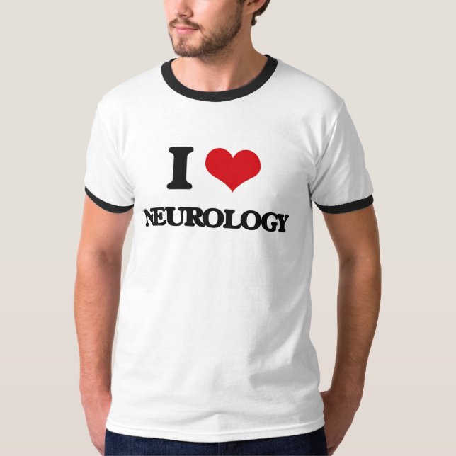 Jag älskar Neurology T Shirt (Framsida)