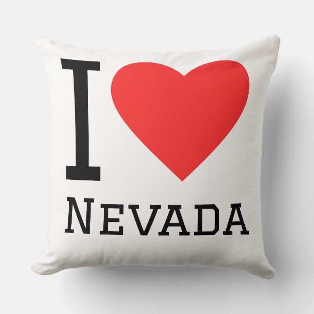 Jag älskar nevada kudde (Framsida)