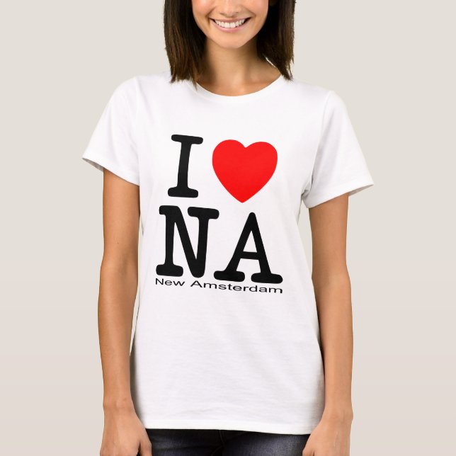 Jag älskar New Amsterdam T-shirt (Framsida)