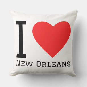 Jag älskar New Orleans Kudde