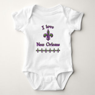 Jag älskar New Orleans T skjortor, muggar, knäpp Tee Shirt