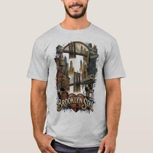 Jag älskar New York Brooklyn Soul T Shirt
