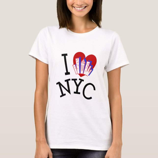 Jag älskar New York City Tröja (Framsida)