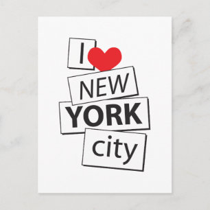 Jag älskar New York City Vykort
