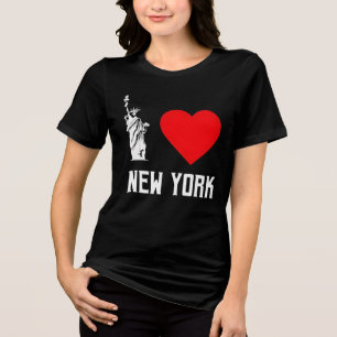 Jag älskar New York-hjärta T-shirt-design T Shirt