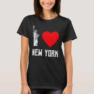 Jag älskar New York-hjärta T-shirt-design T Shirt