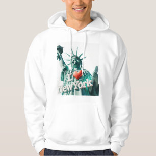 Jag älskar New York Hoodie