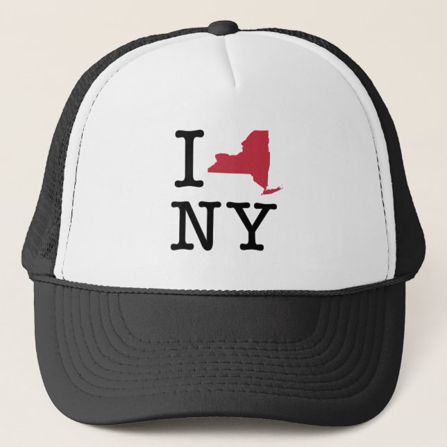 Jag älskar New York Truckerkeps (Framsida)