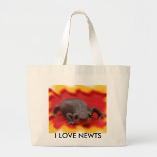 Jag älskar Newts Jumbo Tygkasse
