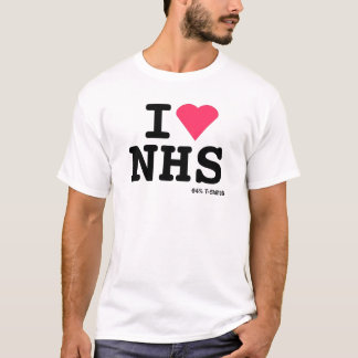 Jag älskar NHS ii T-shirt