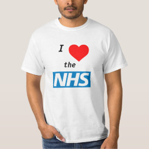 Jag älskar NHS-T-tröja T-shirt