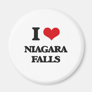 Jag älskar Niagara Falls Magnet