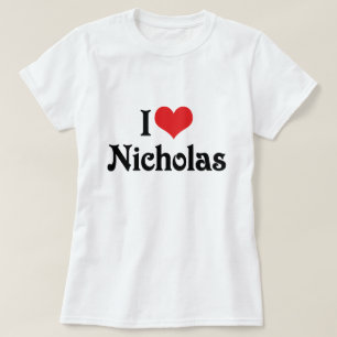 Jag älskar Nicholas Tee