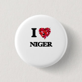 Jag älskar Niger Knapp