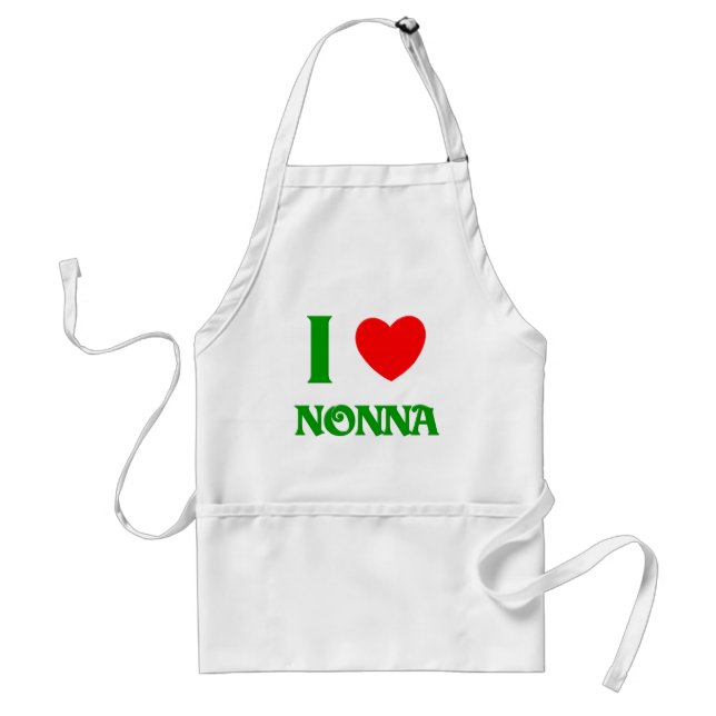 Jag älskar Nonna Förkläde (Framsidan)
