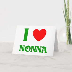 Jag älskar Nonna Helgkort