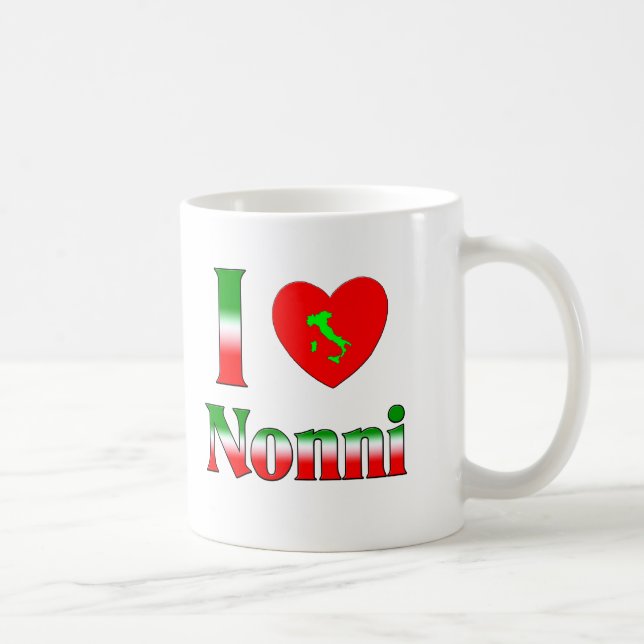 Jag älskar Nonni Kaffemugg (Höger)