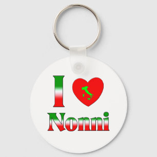 Jag älskar Nonni Nyckelring