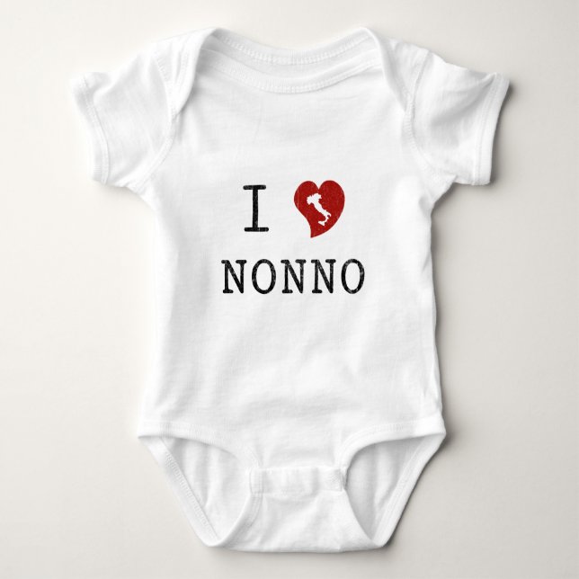 Jag älskar Nonno Tröja (Framsida)
