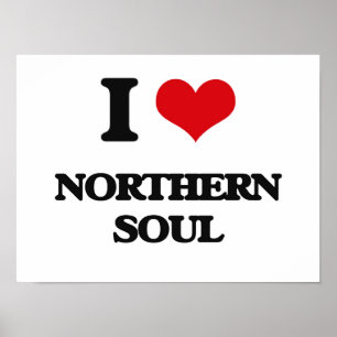 Jag älskar NORDLIG SOUL Poster