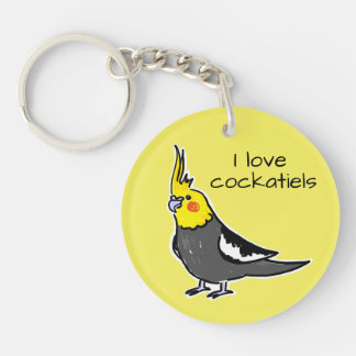 Jag älskar normala grå cockatieler