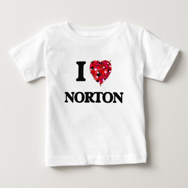 Jag älskar Norton T-shirt (Framsida)