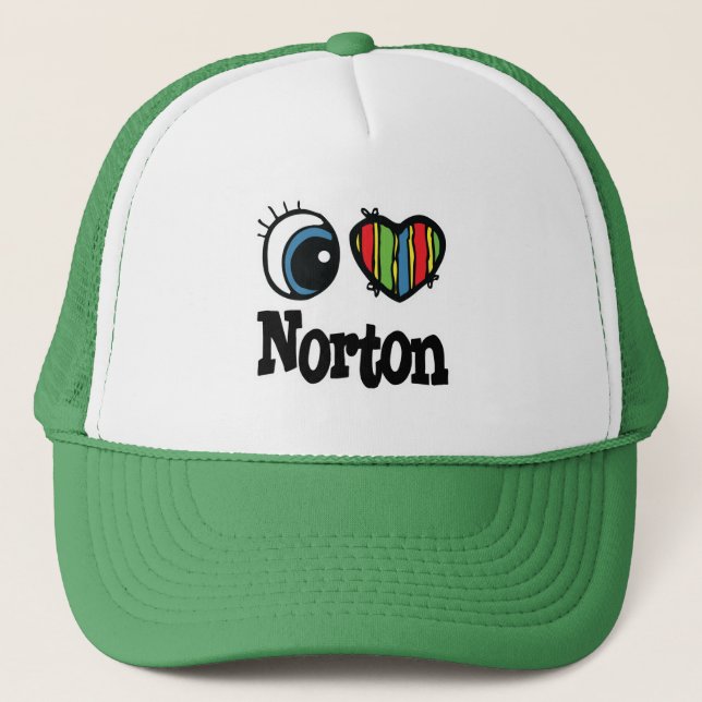 Jag älskar Norton Truckerkeps (Framsida)
