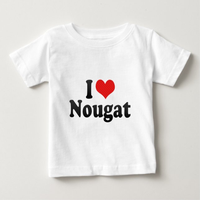 Jag älskar nougaten tee (Framsida)