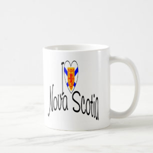 Jag älskar Nova Scotia Kaffemugg